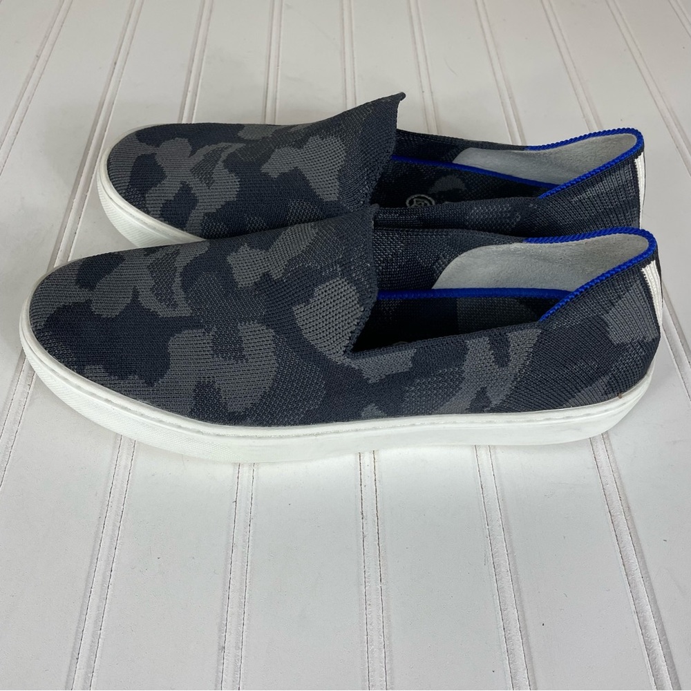 Rothy’s Gray Camo Sneakers size 8.5 - Picture 5 of 13